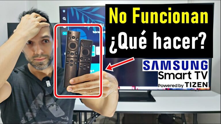 Problemas de funcionamiento de botones en el mando de TV Samsung
